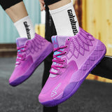 Professional Boys Basketball Training Shoes Outdoor Sport Shoe Couples Wearable Basketball Boots Men Women High Top Sneakers 45