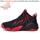 Summer Men High Top Mesh Basketball Shoes Sneakers Training Sport Shoes Plus Size 47 48 Breathable Anti Slip