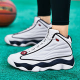 High Quality Basketball Shoes Men Sneakers Boys Basket Shoes Autumn High Top Anti-slip Outdoor Sports Shoes Trainer Women Summer