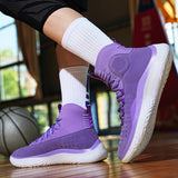 Basketball Shoes For Men 2023 High Tops Professional Basketball Shoes Comfortable Men's Basketball Sneakers Free Shipping