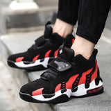 Cow shoes men's sportswear shoes running shoes Korean air cushion shock absorber basketball shoes