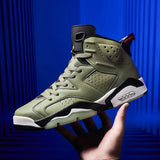 New Men Professional High-top Basketball Shoes Men's Cushioning Light Basketball Sneakers Anti-skid Breathable Sport Shoe 47