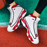 Couple Models Autumn And Winter Basketball Shoes Leather Fashion Trend Smooth Lines Classic Retro Plus Size 36-46 Casual