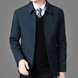 Zipper Side Pocket Fashion Jackets