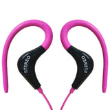 M&J Bass 3.5mm Running Sport Wired Earphones Headphone Headset with Mic For iPhone Samsung MP3 MP4 PC High Quality