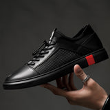 Men's Top Layer Leather Sneakers