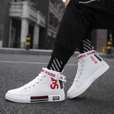 High Top Canvas Shoes