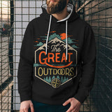 3D Digital Printed Hooded Sweatshirts