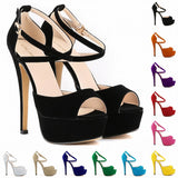 High heel nightclub sandals