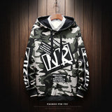 Camouflage Long-sleeved Hoodies