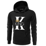 Couple KING QUEEN Crown Hoodies