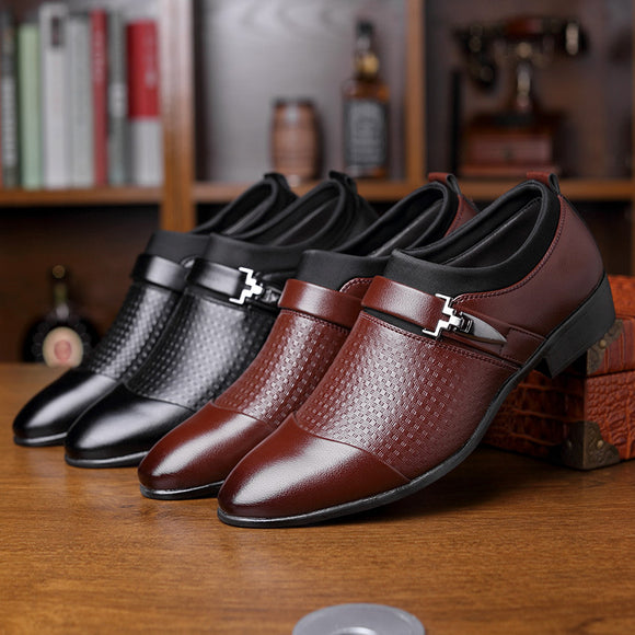 Single Pointed Leather Shoes