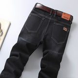 Men's Stretch Loose Straight Leg Jeans