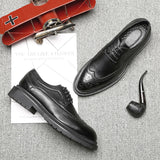 British Leather Men's Business Shoes