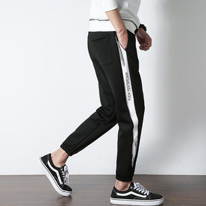 Loose Casual Beamed Harem Trousers