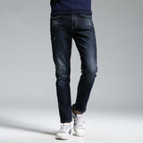 Men's Straight Hole Patch Jeans