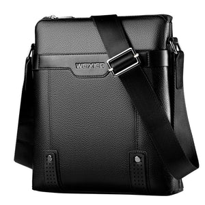 Leather Crossbody Business Bag