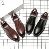 Pointed Casual Business Work Shoes