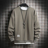 Double-Layer Solid Colour Sweatshirts