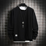 Double-Layer Solid Colour Sweatshirts