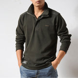 Men's Solid Color Cotton Tops