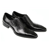 Men's Square Head Lace Up Shoes