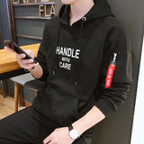 Men's Long Sleeved Hooded Tops