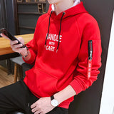 Men's Long Sleeved Hooded Tops