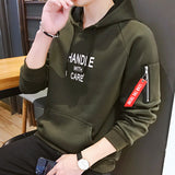 Men's Long Sleeved Hooded Tops