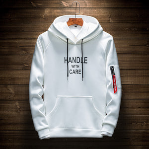 Men's Long Sleeved Hooded Tops