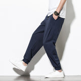 Loose Plus Size Waistband Casual Pants