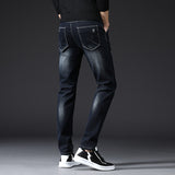 Men's Small Feet Black Denim Jeans