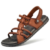 Men's Cowhide Beach Sandals