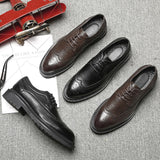 British Leather Men's Business Shoes