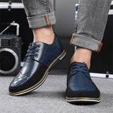 Autumn Large Size Lace-up Shoes