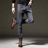 Men's Small Feet Slim Jeans