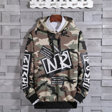 Camouflage Long-sleeved Hoodies