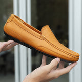 Men's Large Soft Sole Beans Shoes