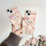 Cute Lingna Belle suitable for iPhone13pro mobile phone shell Apple 8p/xsmax soft iPhone 12 silicone 11