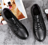 Men's Casual Fashion Breathable Leather Shoes