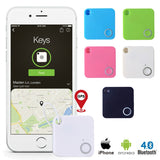 Smart Key Finder Mini Bluetooth GPS Tracker Device Car Motor Alarm Tile Wallet Keys Alarm Locator Realtime Kids Pets Anti-Lost