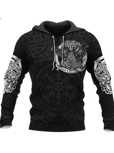 Men's 3D Digital Printed Hoodies