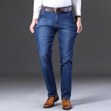 Men's Stretch Loose Straight Leg Jeans