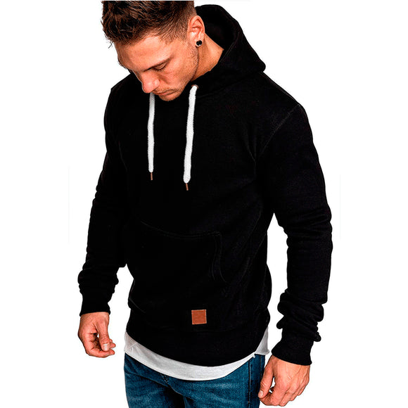 Men's Solid Colour Fashion Hoodies