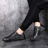 Men's Casual Fashion Breathable Leather Shoes