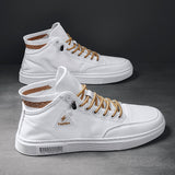 High-Top Canvas Shoes