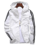 Windbreaker Striped College Jackets