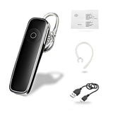 M165 Mini Bluetooth Earphone Stereo Bass Bluetooth Headset Handsfree Earloop Wireless Earpiece With Mic For All Smart Phones