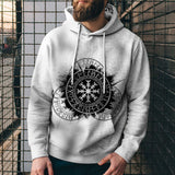 3D Digital Viking Printed Hoodies