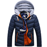 Thick Hooded Down Jackets